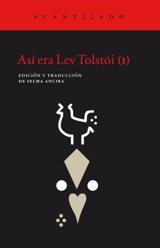 portada Así era lev Tolstói (in Spanish)