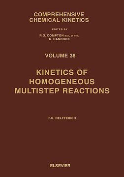 portada kinetics of homogeneous multistep reactions (en Inglés)