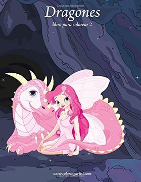 portada Dragones libro para colorear 2: Volume 2