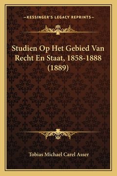 portada Studien Op Het Gebied Van Recht En Staat, 1858-1888 (1889)