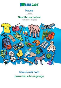 portada Babadada, Hausa - Sesotho sa Leboa, Kamus mai Hoto - Pukuntšu e Bonagalago: Hausa - North Sotho (Sepedi), Visual Dictionary (en Hausa)