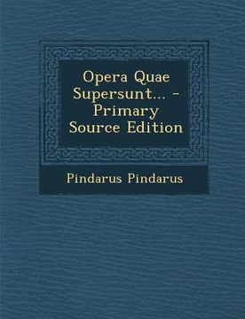 portada Opera Quae Supersunt... (en Italiano)