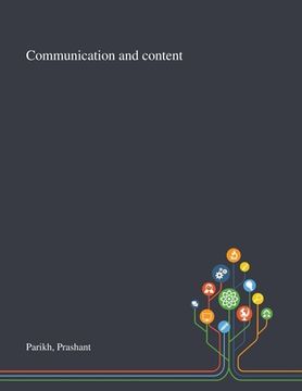 portada Communication and Content (en Inglés)