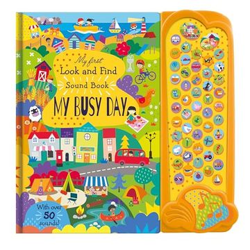 portada My First Look & Find Busy day Sound Book (en Inglés)