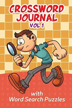 portada Crossword Journal vol 1 With Word Search Puzzles (in English)