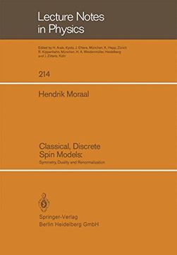 portada classical, discrete spin models: symmetry, duality and renormalization (en Inglés)