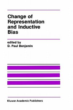 portada change of representation and inductive bias (en Inglés)
