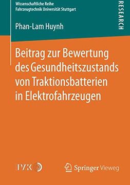 portada Beitrag zur Bewertung des Gesundheitszustands von Traktionsbatterien in Elektrofahrzeugen (en Alemán)