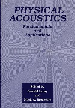 portada Physical Acoustics: Fundamentals and Applications (en Inglés)