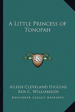 portada a little princess of tonopah (en Inglés)