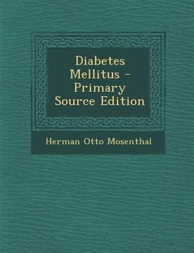 portada Diabetes Mellitus (en Inglés)