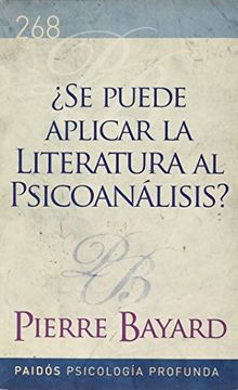 portada Se Puede Aplicar la Literatura al Psicoanálisis? (in Spanish)