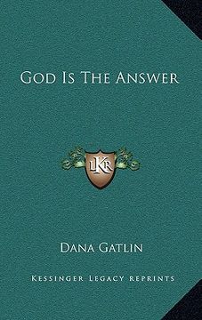 portada god is the answer (en Inglés)