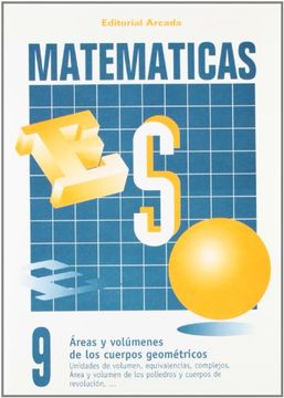 portada Cuaderno matematicas 9 - areas y volumenes de cuerpos geometricos
