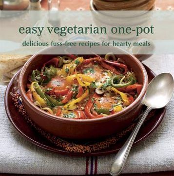 portada easy vegetarian one-pot: delicious fuss-free recipes for hearty meals.