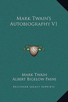 portada mark twain's autobiography v1 (en Inglés)