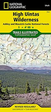 portada High Uintas Wilderness Map