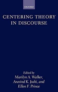 portada Centering Theory in Discourse (en Inglés)