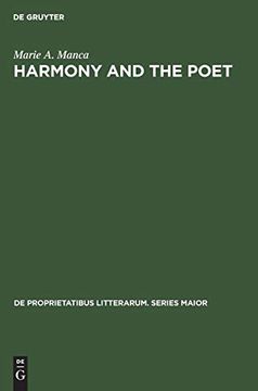 portada Harmony and the Poet (de Proprietatibus Litterarum. Series Maior) (en Alemán)