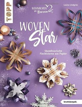 portada Woven Star (Kreativ. Kompakt): Skandinavische Flechtsterne aus Papier (en Alemán)