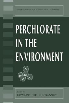 portada Perchlorate in the Environment (en Inglés)