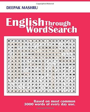 portada English Through Word Search: Based on most common 3000 words of every day use.: Volume 2 (English Through Puzzle)