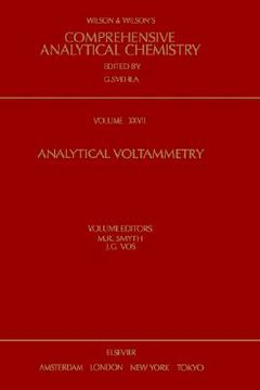 portada analytical voltammetry (en Inglés)