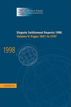 portada dispute settlement reports 1998: volume 5, pages 1831-2197 (en Inglés)