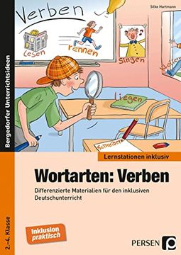 portada Wortarten: Verben Differenzierte Materialien für den Inklusiven Deutschunterricht (2. Bis 4. Klasse) (in German)