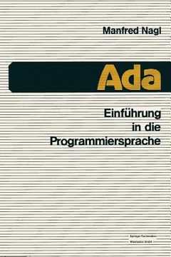 portada Einführung in Die Programmiersprache ADA (en Alemán)