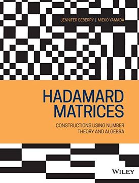 portada Hadamard Matrices: Constructions Using Number Theory and Linear Algebra (in English)