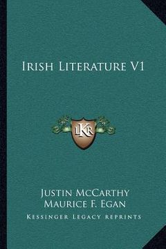 portada irish literature v1 (en Inglés)