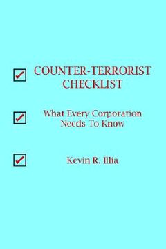 portada counter-terrorist checklist (en Inglés)