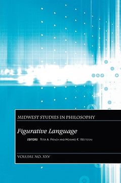 portada midwest studies in philosophy, figurative language (en Inglés)