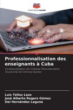 portada Professionnalisation des enseignants à Cuba (in French)