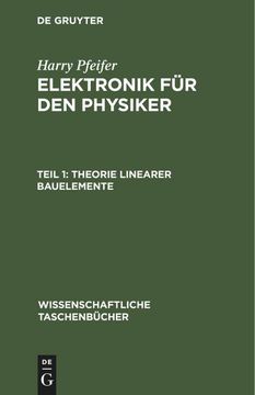 portada Theorie Linearer Bauelemente (in German)