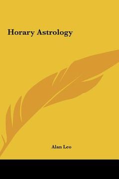 portada horary astrology (in English)