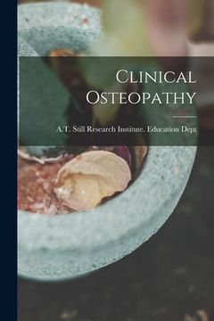 portada Clinical Osteopathy (en Inglés)