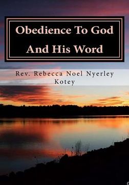 portada Obedience To God And His Word (en Inglés)