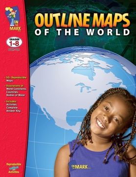 portada Outline Maps of the World Gr. 1-8 (in English)