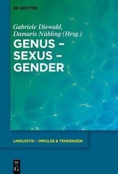 portada Genus - Sexus - Gender (en Alemán)