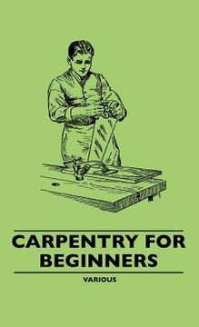 portada carpentry for beginners (en Inglés)