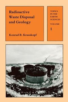 portada Radioactive Waste Disposal and Geology (en Inglés)