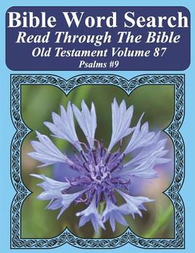 portada Bible Word Search Read Through The Bible Old Testament Volume 87: Psalms #9 Extra Large Print (en Inglés)