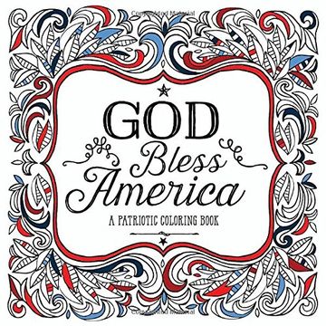 portada God Bless America: A Patriotic Coloring Book (in English)