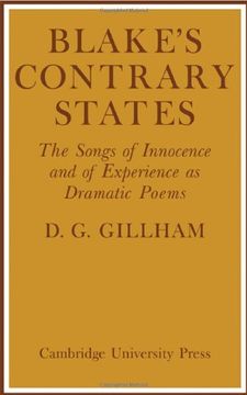portada Blake's Contrary States: The 'songs of Innocence and Experience' as Dramatic Poems 