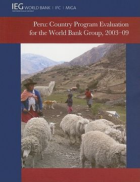 portada peru: country program evaluation for the world bank group, 2003-09 (en Inglés)
