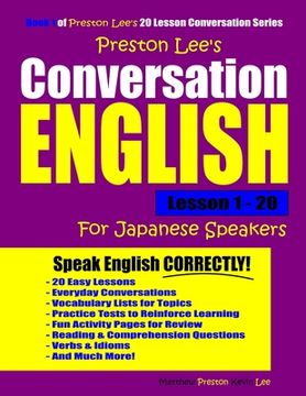 portada Preston Lee's Conversation English For Japanese Speakers Lesson 1 - 20 (en Inglés)