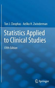 portada statistics applied to clinical studies