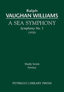 portada a sea symphony - study score (en Inglés)